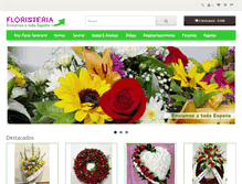 Tablet Screenshot of floristeriaviana.com